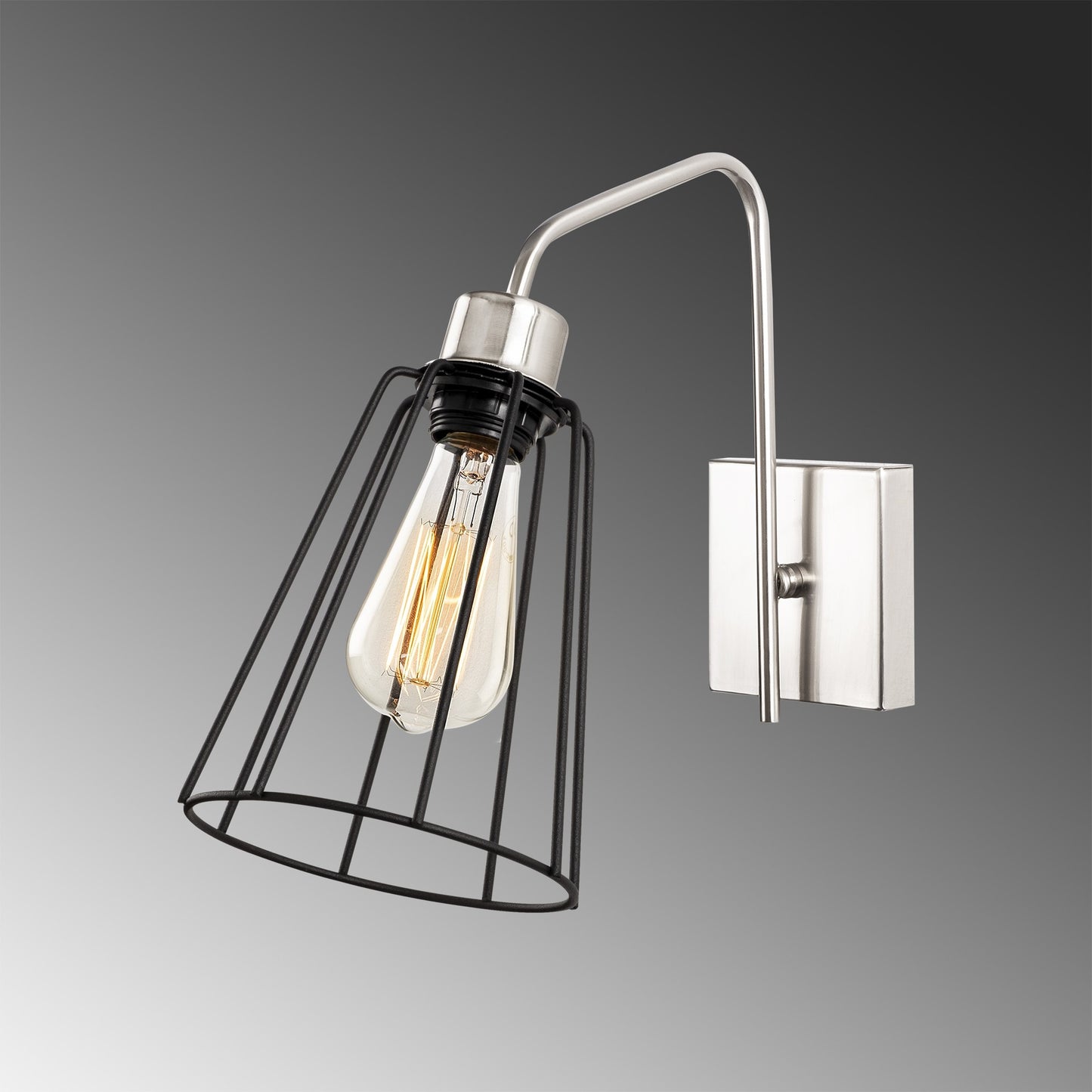Væglampe Ve - 6005 - Sølvfarvet