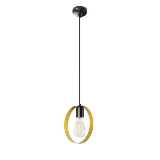 Loftlampe Halka - 4561 - Sort og guldfarvet