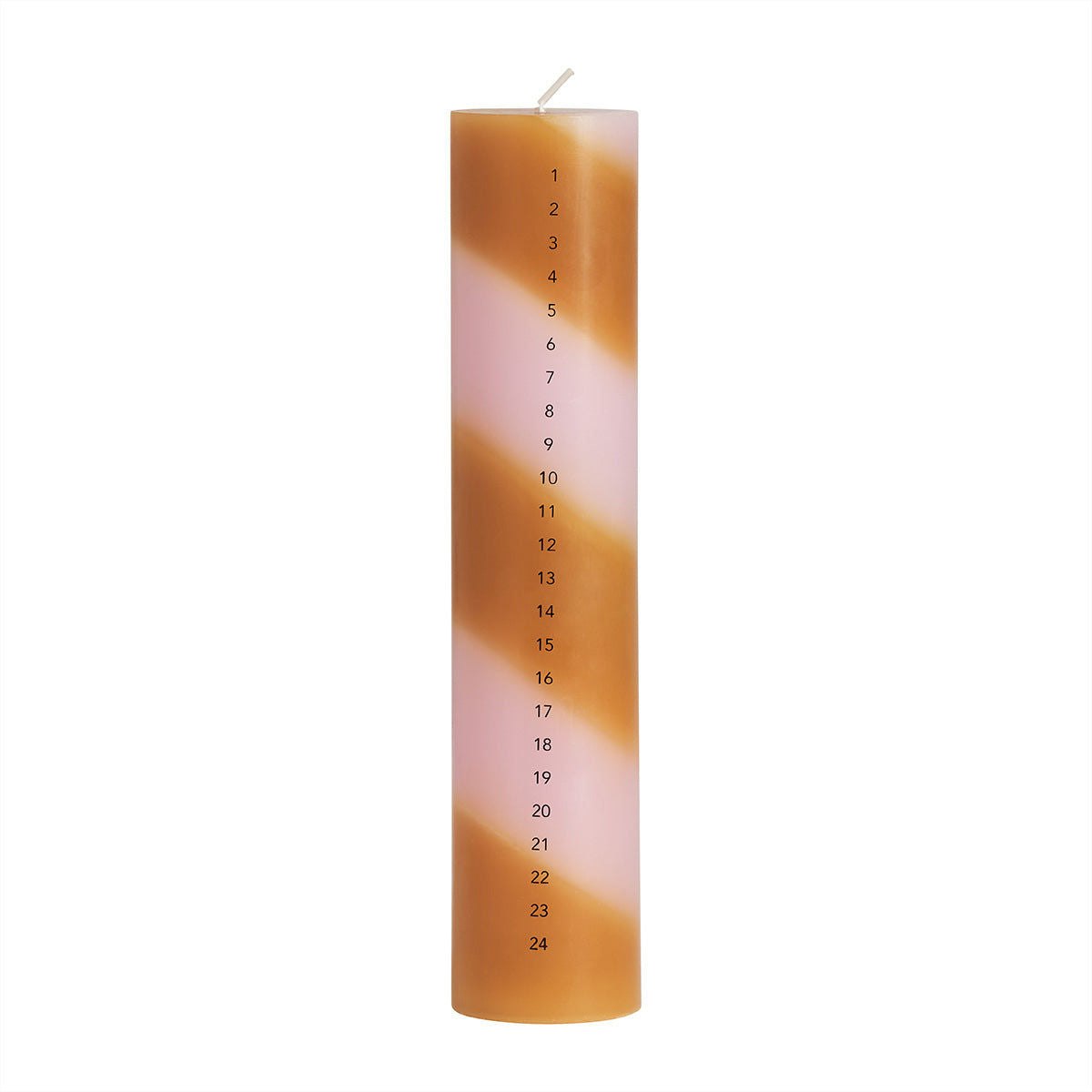 Christmas Calendar Candle - Lavender / Amber