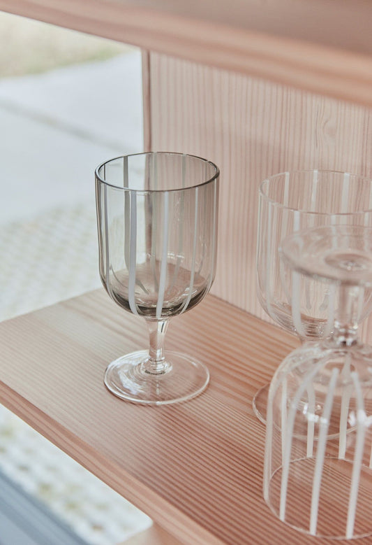 Mizu Wine Glass - Pack of 2 - Grå