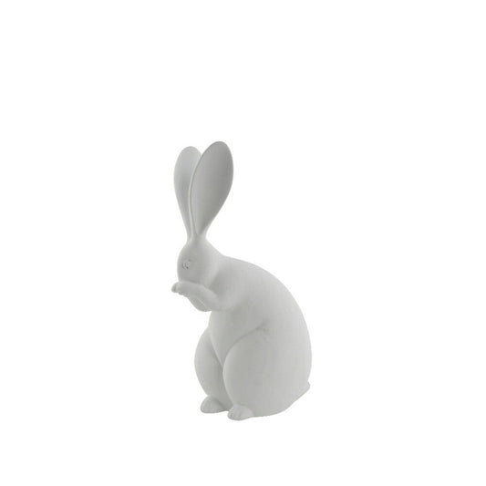 Sevelle Påskehare Figur hvid 28,5 cm.