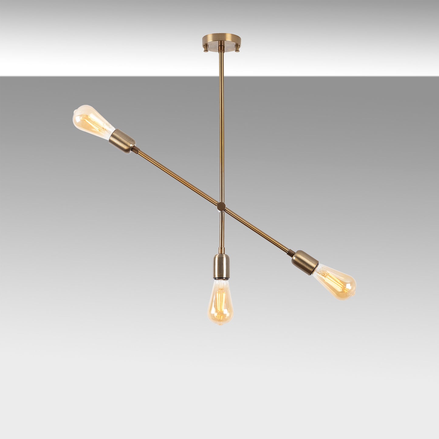 Loftlampe Beste - 10335 - Messingfarvet