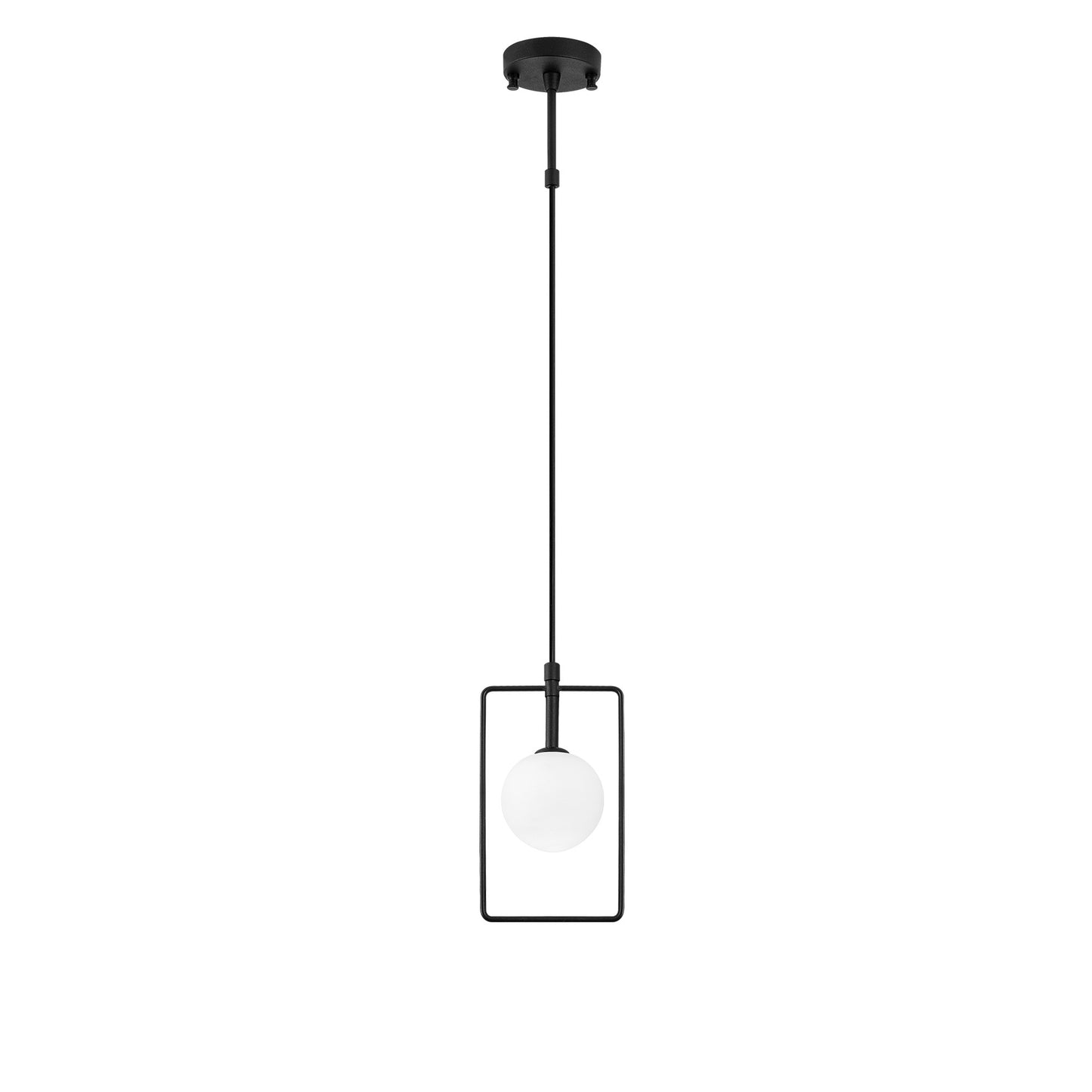 Loftlampe Geometri - 11080 - Sort