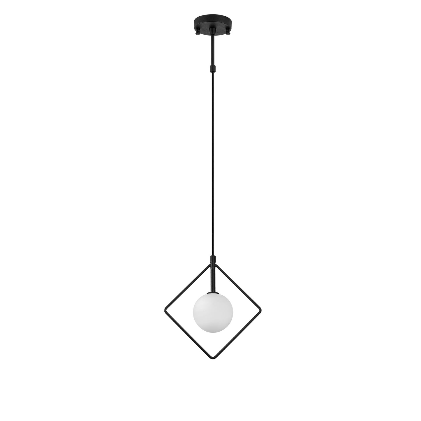 Loftlampe Geometri - 11095 - Sort