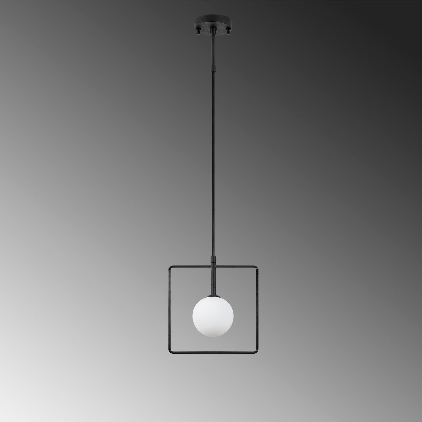 Loftlampe Geometri - 11100 - Sort