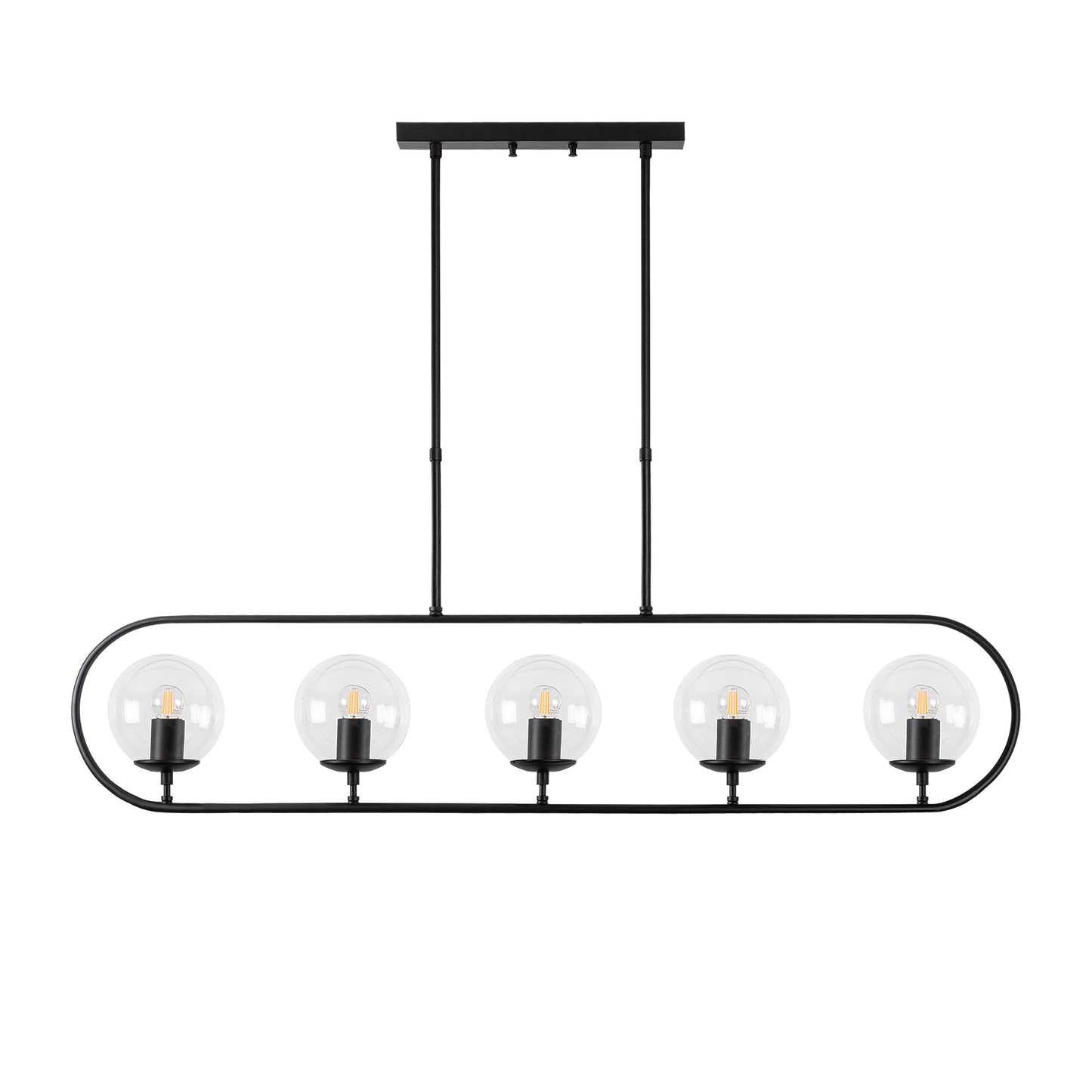 Loftlampe Jewel - 10615 - Sort