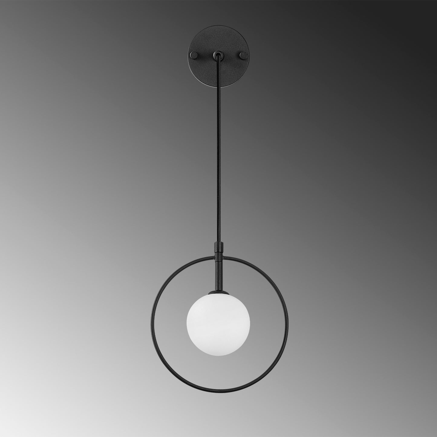 Væglampe Geometri - 11125 - Sort