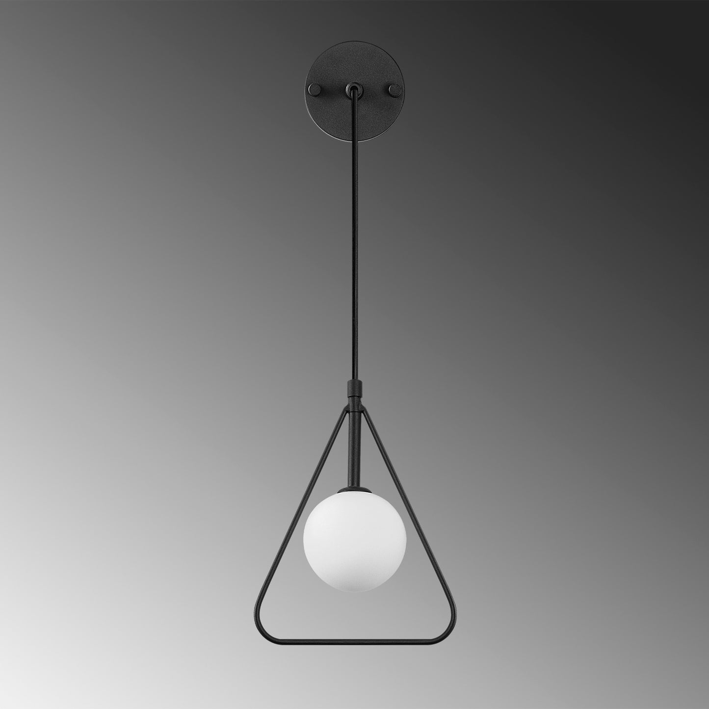 Væglampe Geometri - 11130 - Sort