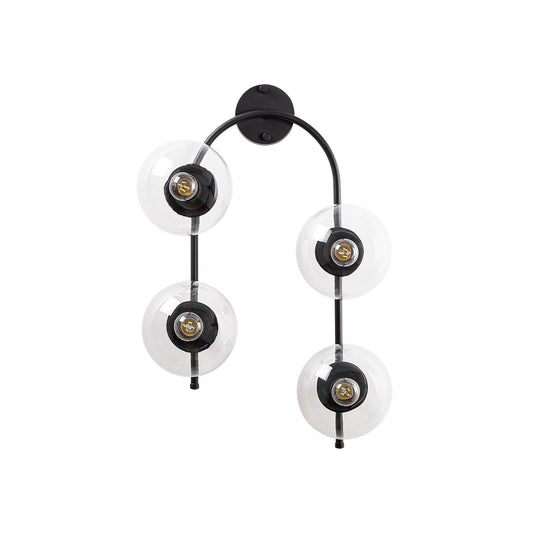 Væglampe Jewel - 10590 - Sort