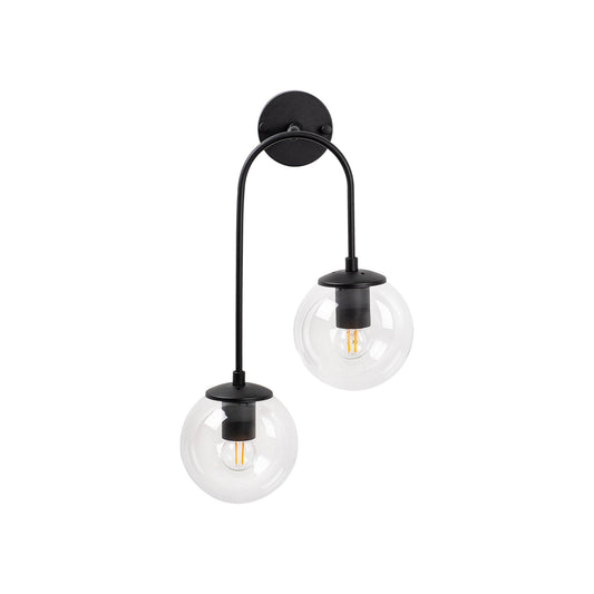 Væglampe Jewel - 10570 - Sort