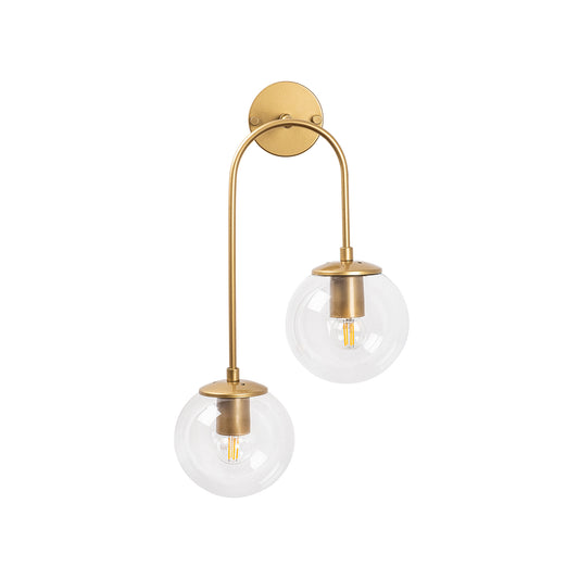 Væglampe Jewel - 10580 - Guldfarvet