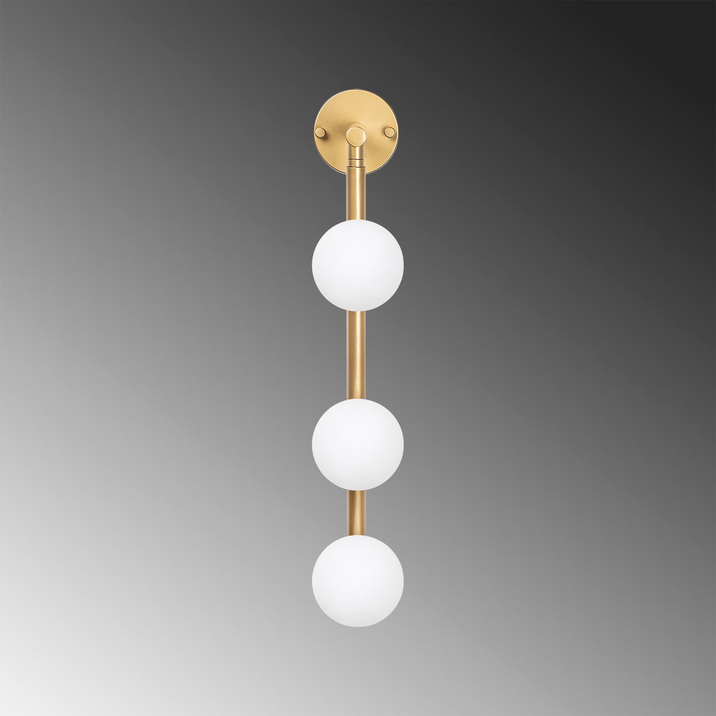 Væglampe Domino - 11045 - Guldfarvet