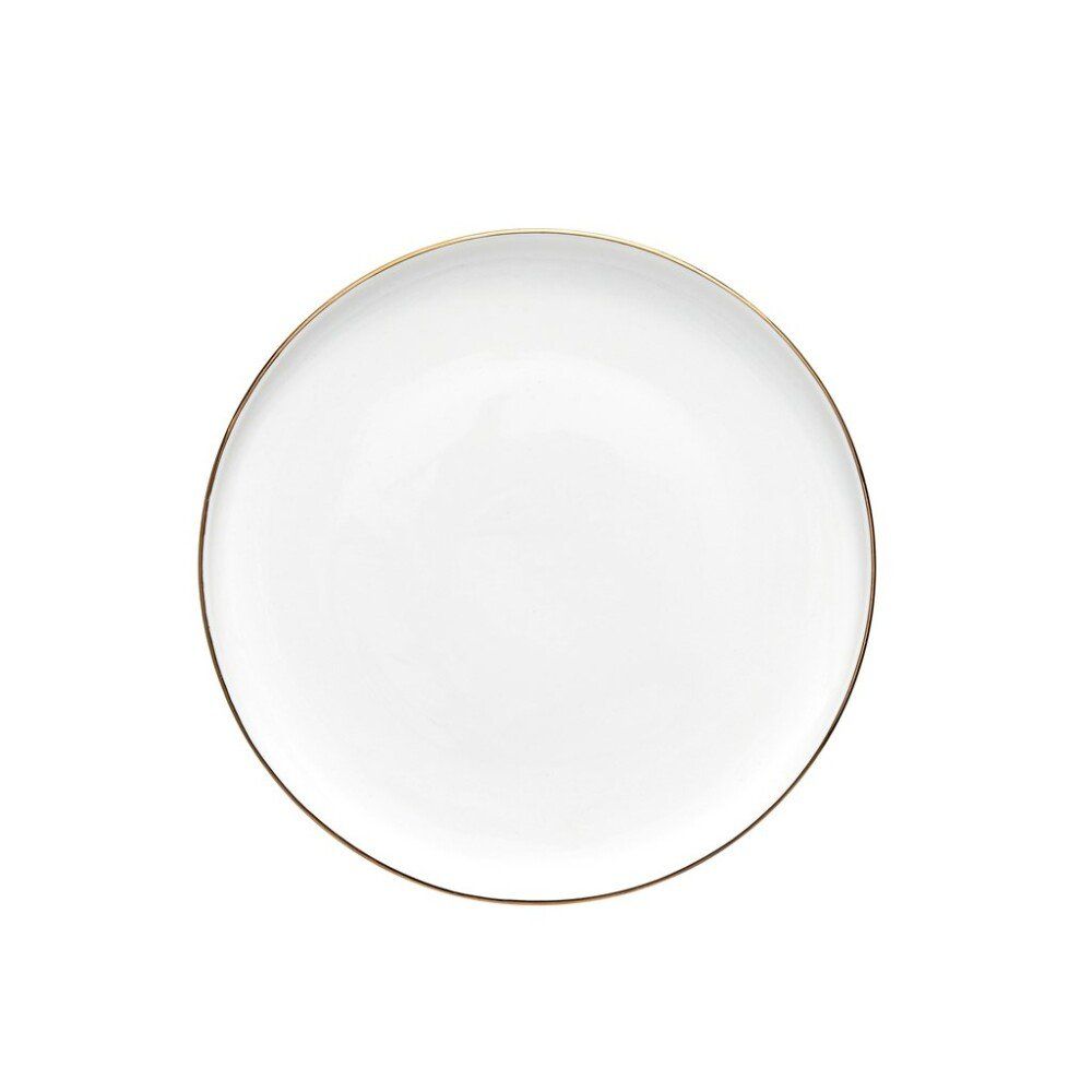 Clara frokosttallerken H1,5 cm. hvid