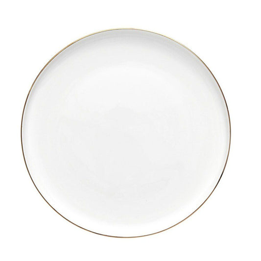 Clara middagstallerken H2,2 cm. hvid