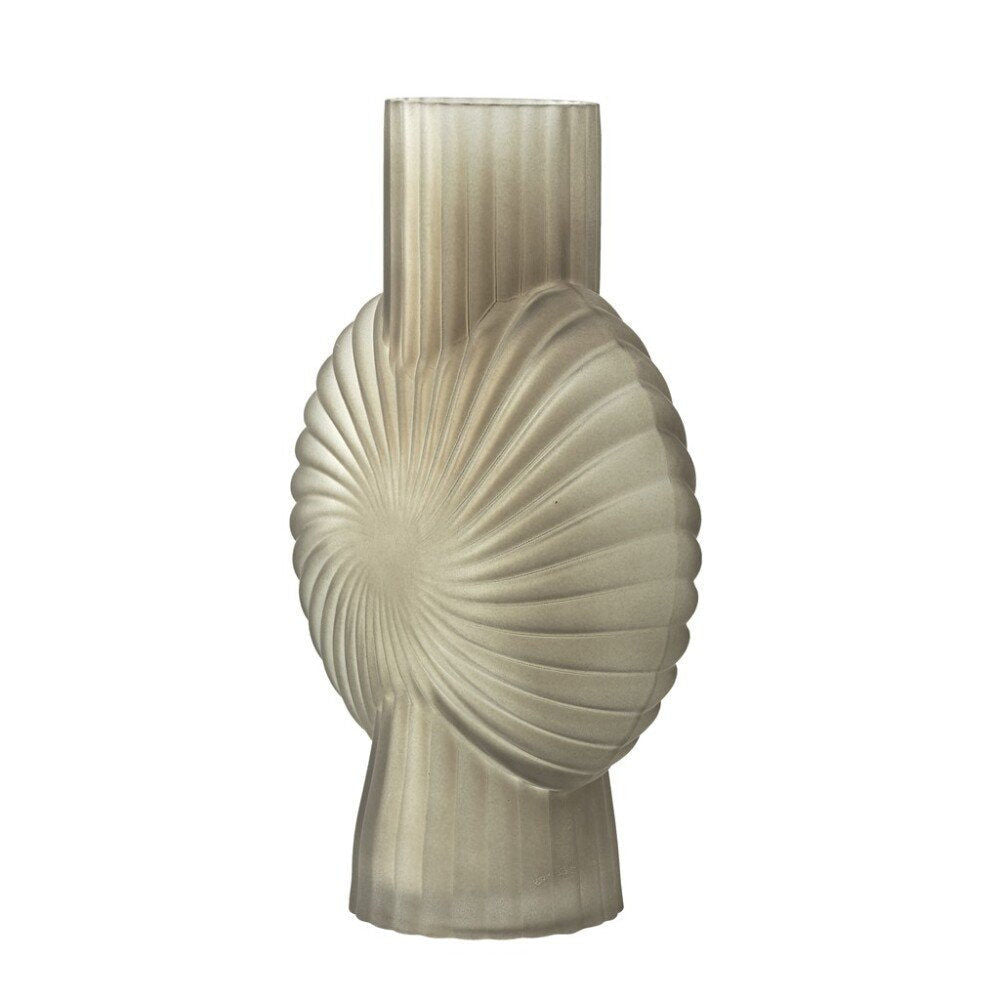 Dornia vase H20,5 cm. lysbrun