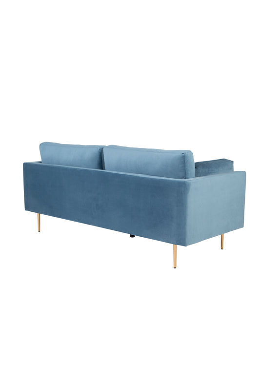 Boom - 3 personers sofa Velour - Blå
