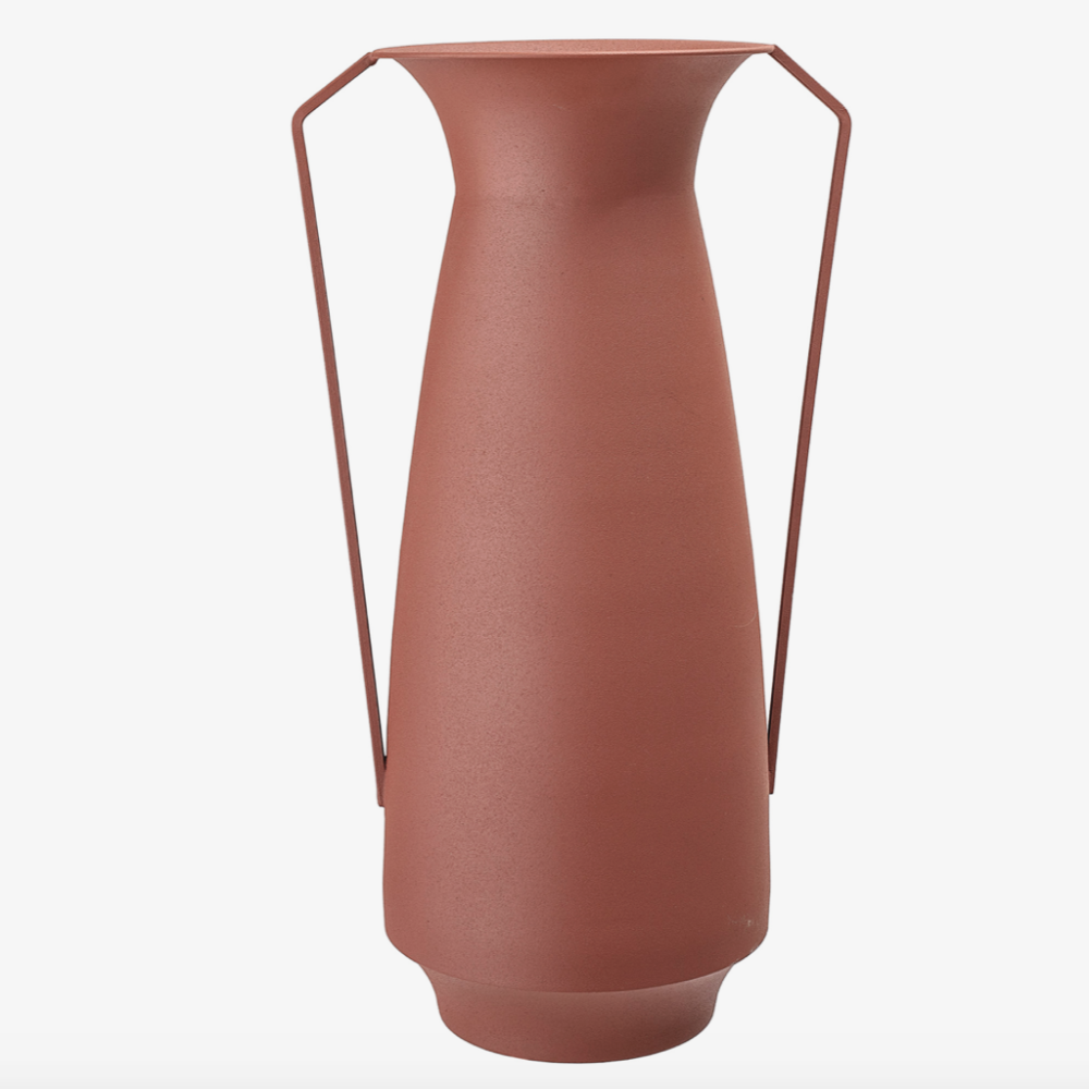 Bloomingville Vase, Brun, Metal - Takkliving.dk