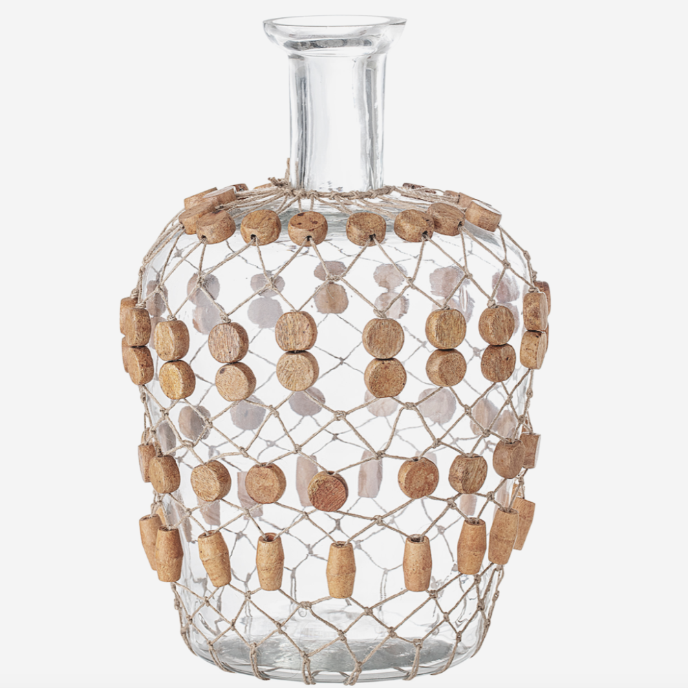 Bloomingville Vase, Klar, Glas - Takkliving.dk