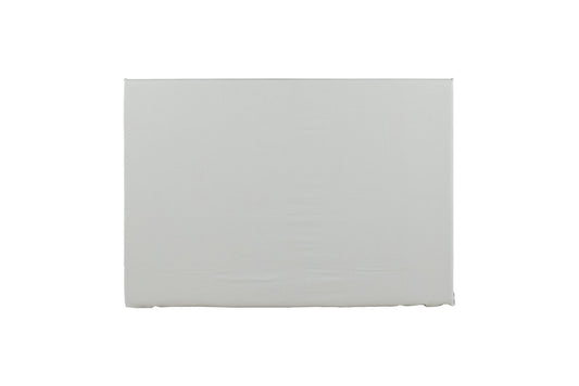 Saga Headboard cover Cotton/overlock - Grey - 180*140