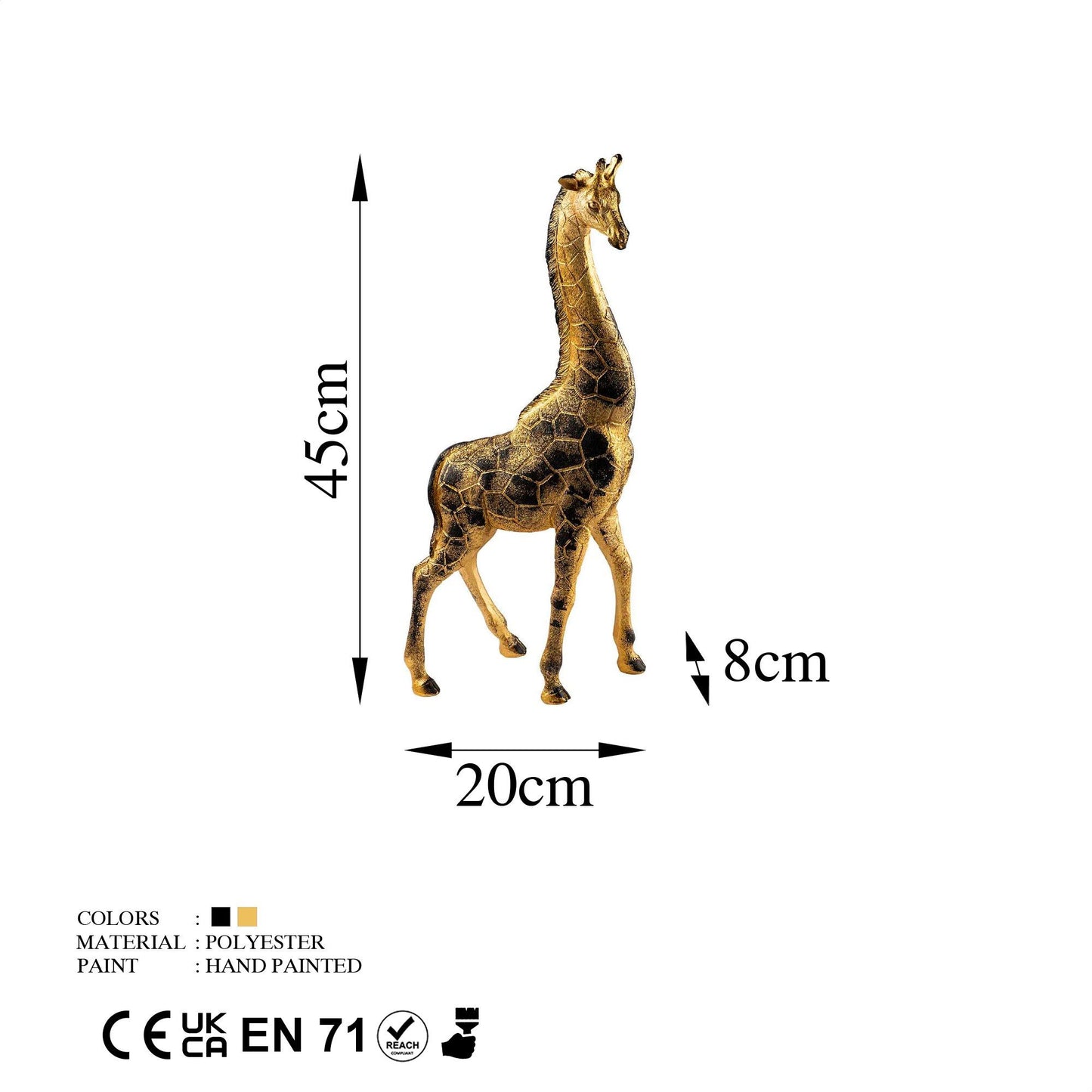 Giraffe 1 - Dekorativt objekt