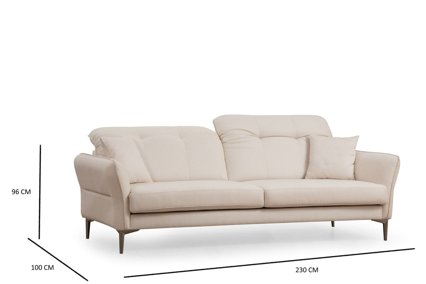 Costor Hvid - 3 - 3-sæders sofa