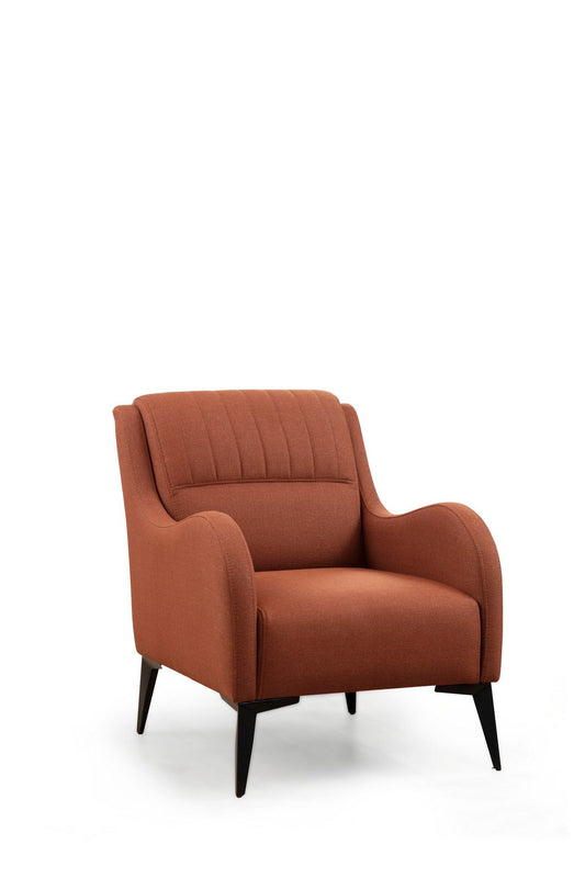 Kenzo - Fliserød - Wing Chair