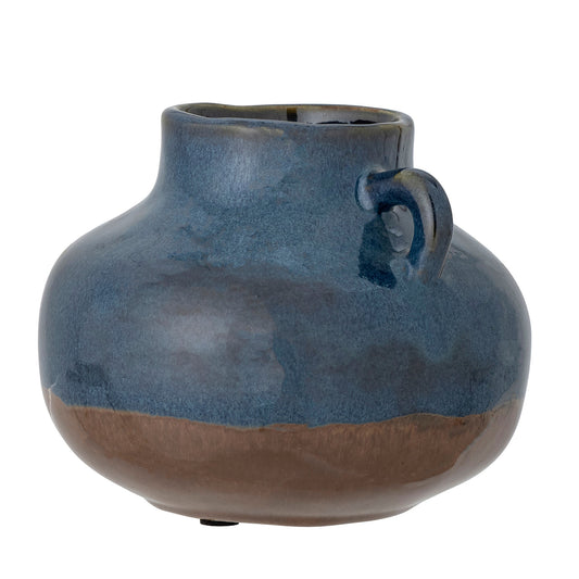 Tully Vase, Blå, Keramik