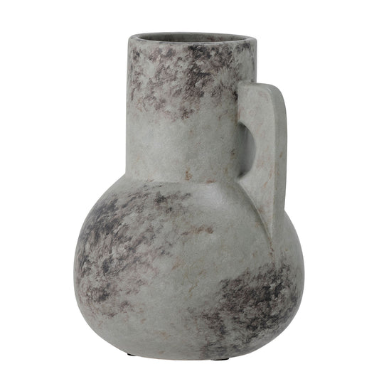 Tias Vase, Grå, Keramik