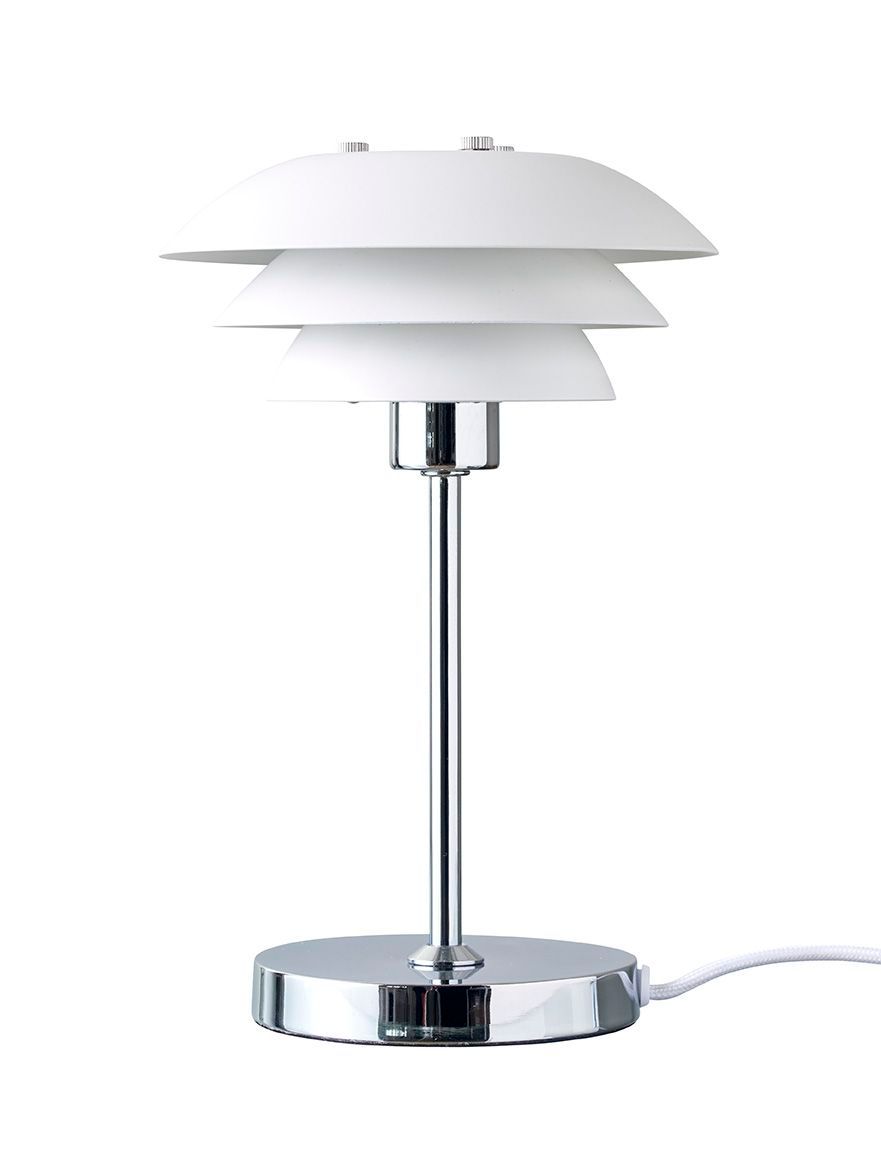 DL16 hvid bordlampe