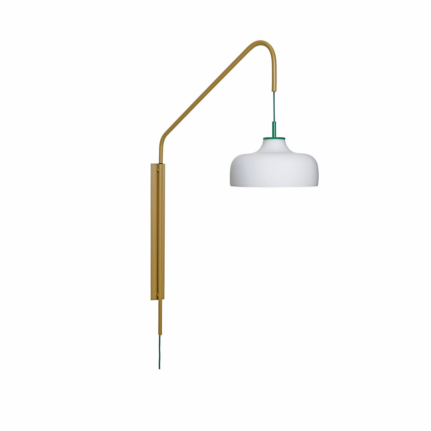 Current - Væglampe, Grøn/Khaki