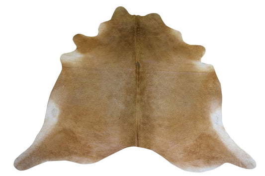 Koskud læder beige 3-4m²