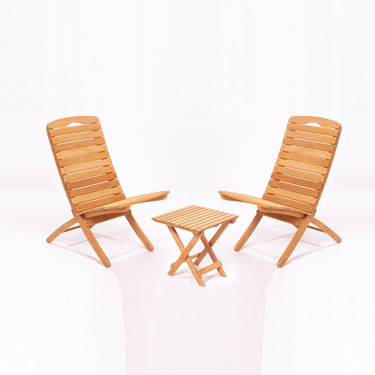 MY014 KLAP - Havebord og stolesæt (3 stk.)
