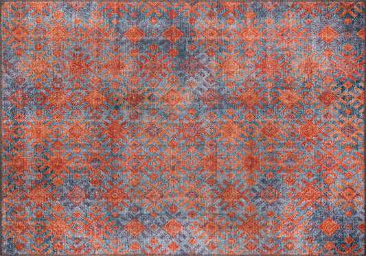 Funk Chenille - Orange AL 06 - Halltæppe (75 x 230)