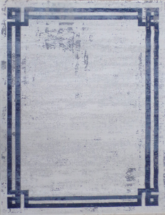 9506 - Blå - Halltæppe (80 x 150)