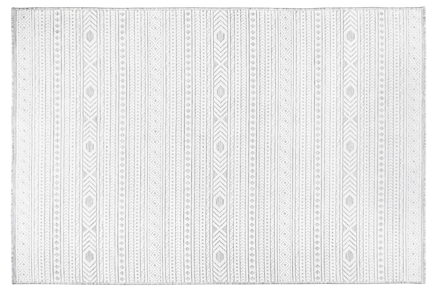 65543A Sand - Creme - Tæppe (117 x 180)