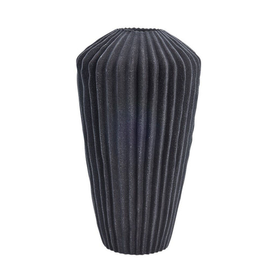 Susia vase H26,5 cm. mørkegrå