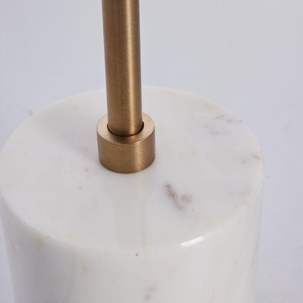 Sofillia bordlampe H53 cm. hvid marmor