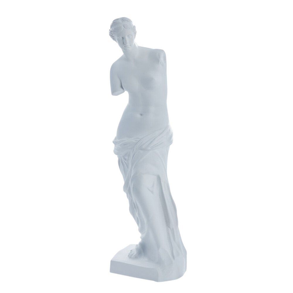 Statia skulptur H46,2 cm. hvid