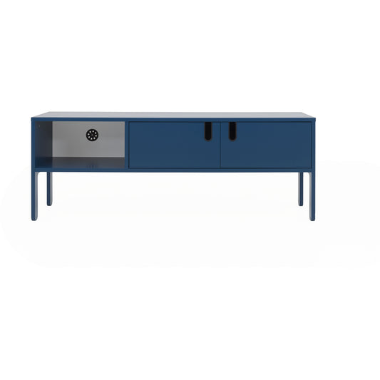 Uno - TV møbel 2D W137, Blå