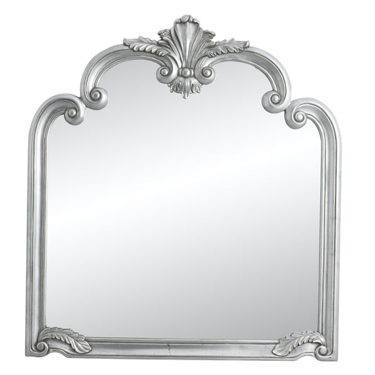 Nordal ANGEL spejl -  antik look - 115X104 CM - sølv - NordlyHome.dk