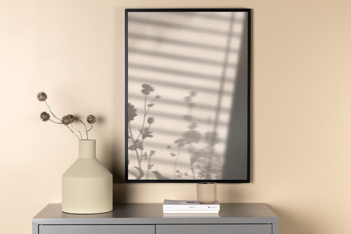 Plakat - blomster shadow - 30x40