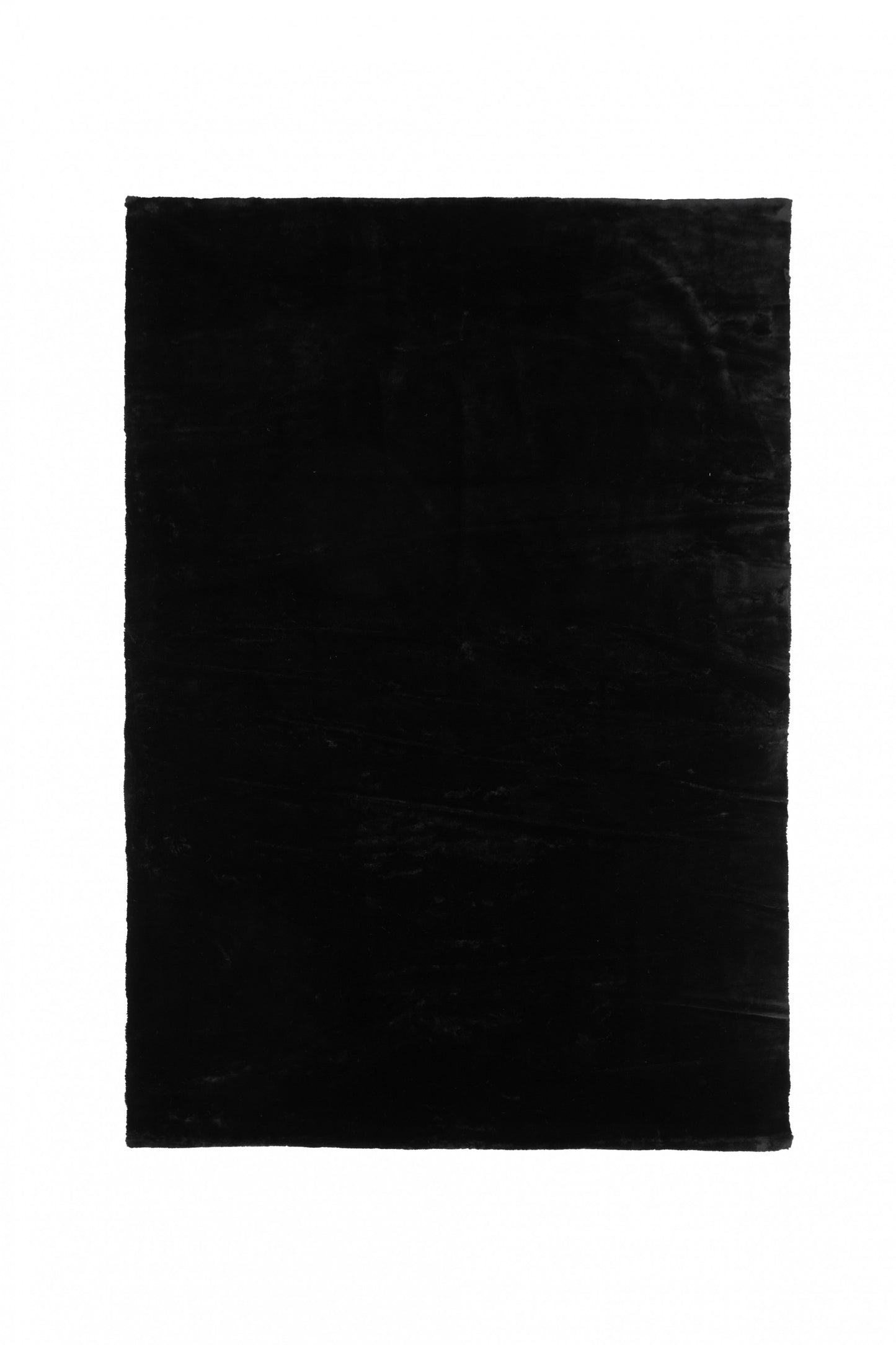 Nia Polyester Tæppe - 230*160 - Rektangulær - Sort