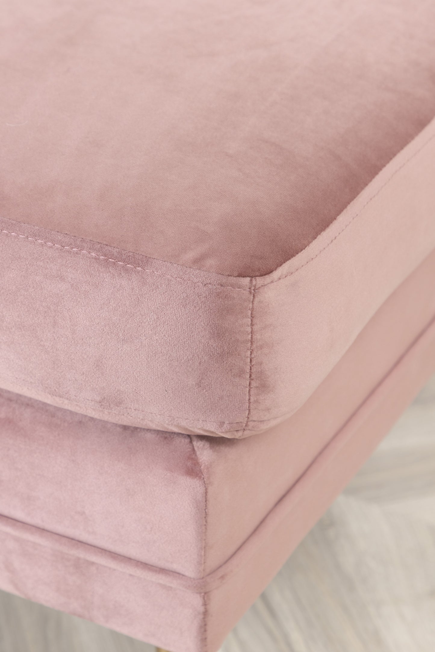 Boom - Puf, Messing / Pink Velour